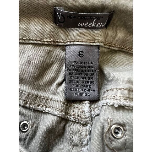 ND New Directions Weekend Capris size 6 - Picture 4 of 7